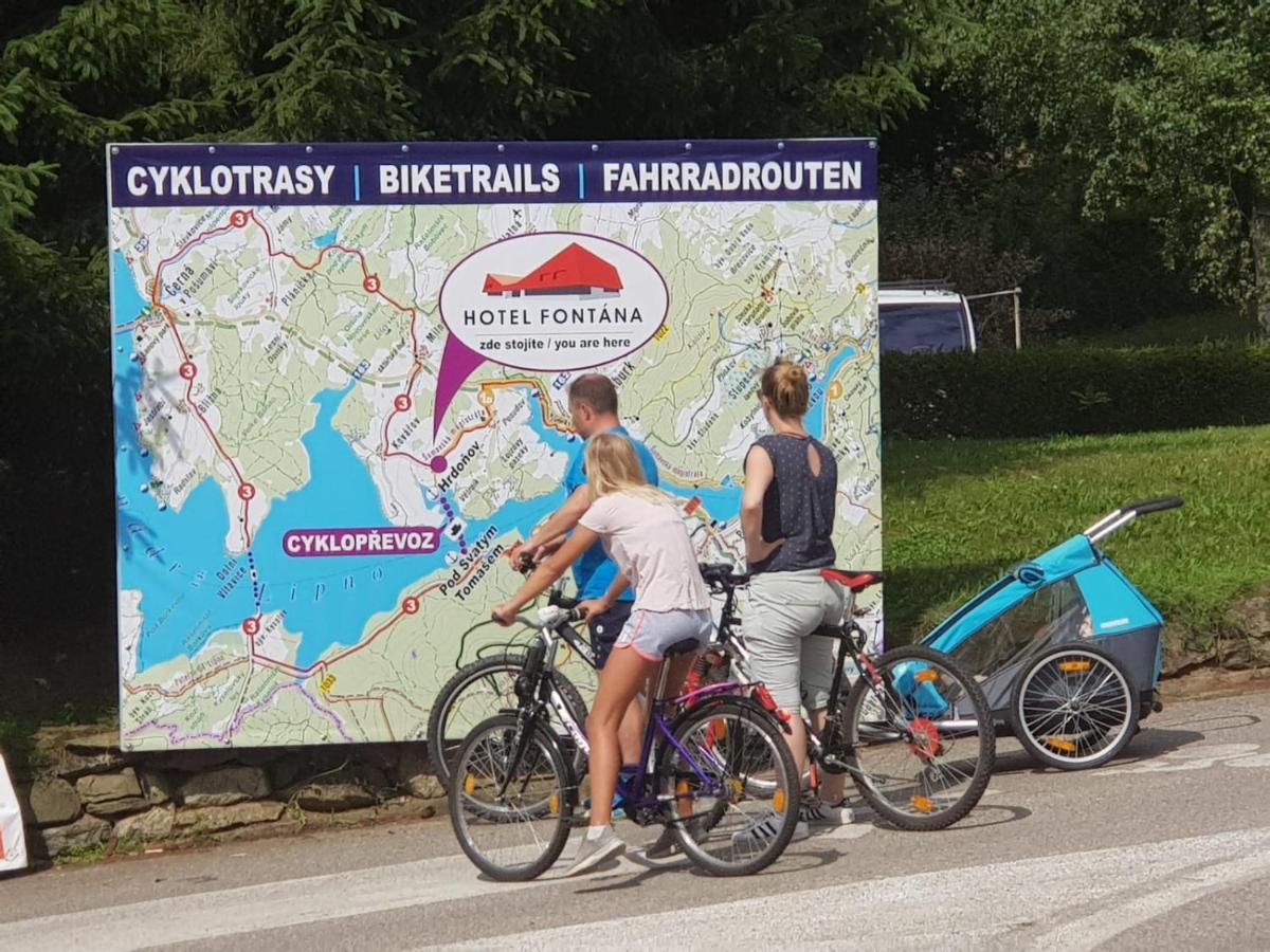 Fontana Lipno Hotel Černá v Pošumaví Екстериор снимка